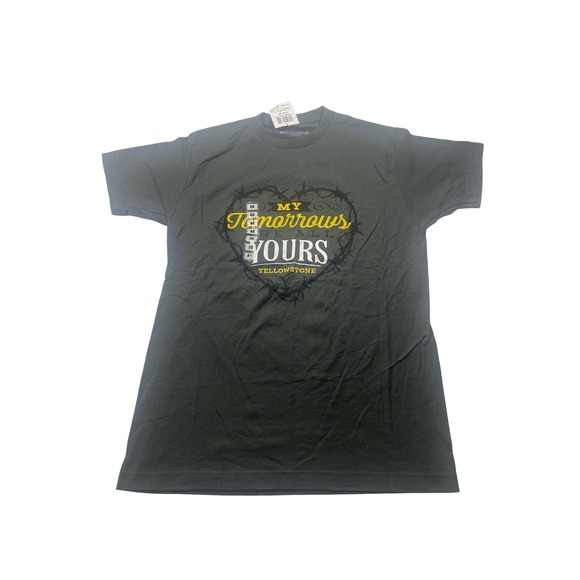 Yellowstone Tops - Yellowstone TV Show Shirt Medium All Yours Graphic T-Shirt Charcoal Gray